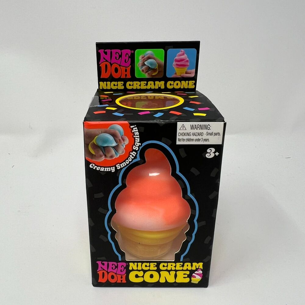 Needoh Nice Cream Cone Orange Brand new